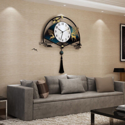 Đồng hồ treo tường nghệ thuật phòng khách