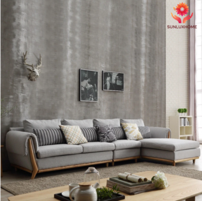 Ghế sofa vải thô cao cấp 